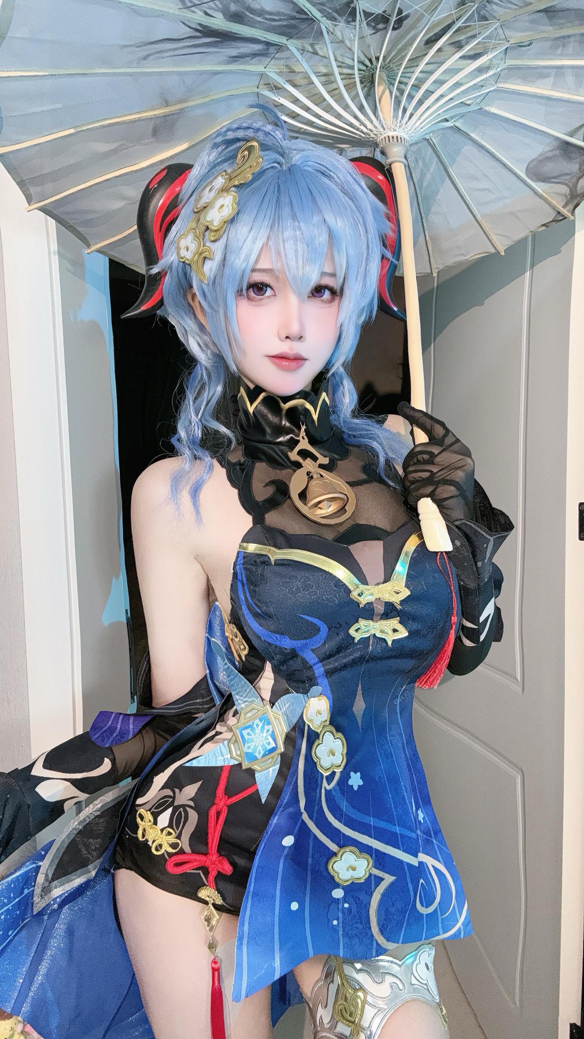 甘雨的同人，貌似增幅不大！#原神##游戏##二次元#