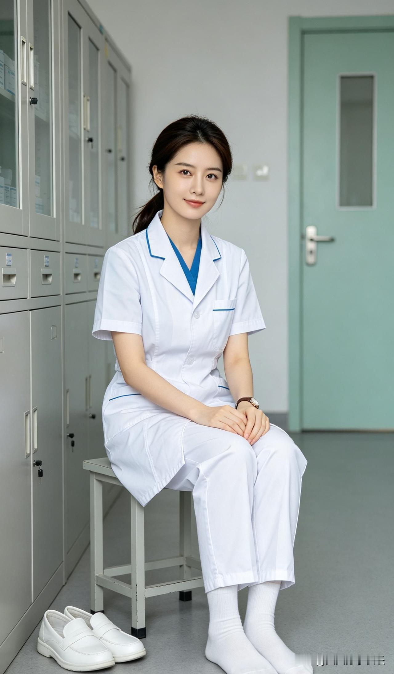 ai宝妈在休息，宝妈是白衣天使。ai宝妈 宝妈 ai辣妈 辣妈 美女 美女少妇