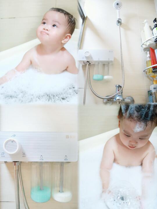 有了ta 宝宝超爱洗澡！
