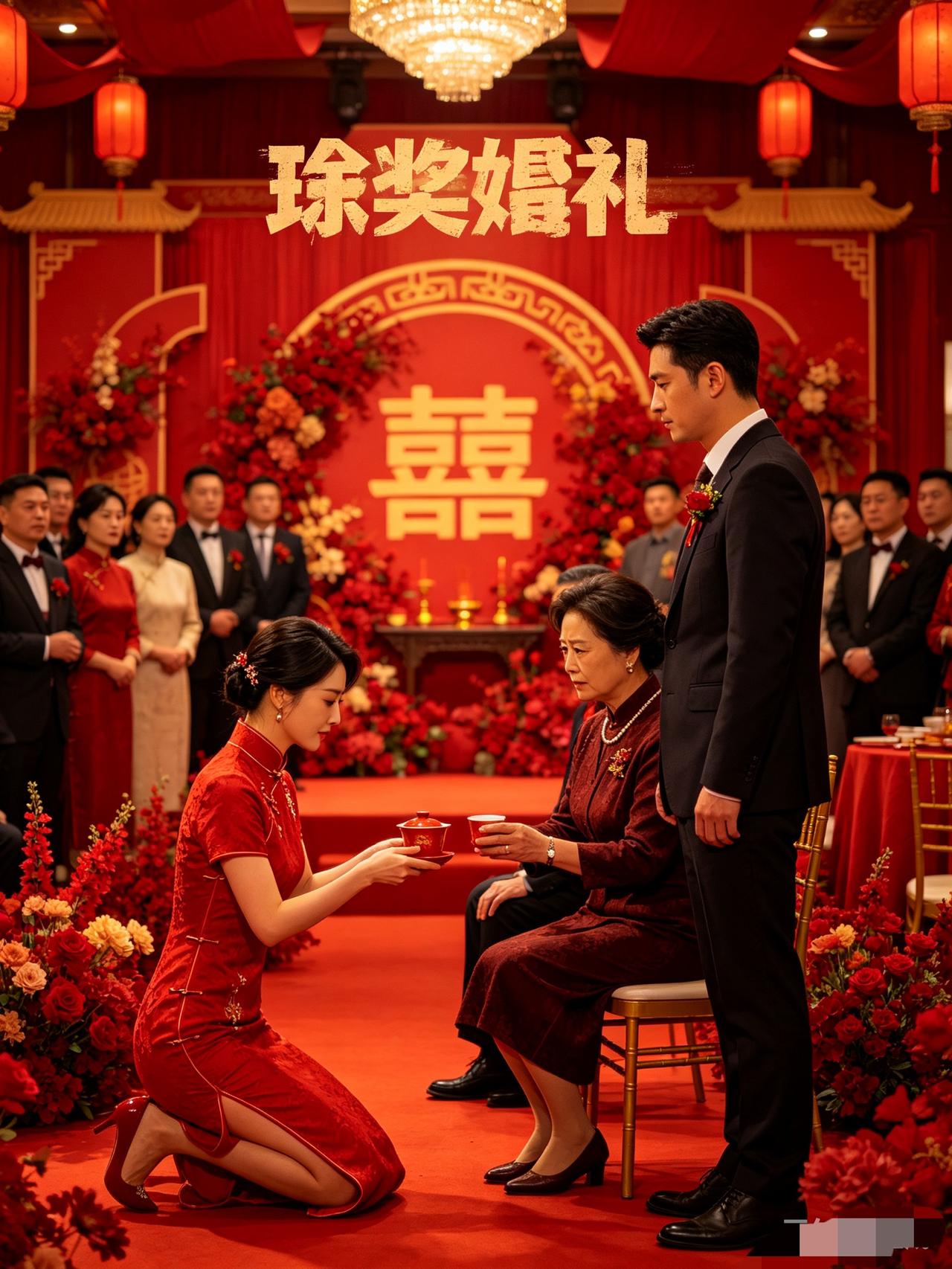 婚礼敬茶这一刻，婆婆索要51%股份，我当即决定取消婚礼

大喜的日子，宴会厅喜气