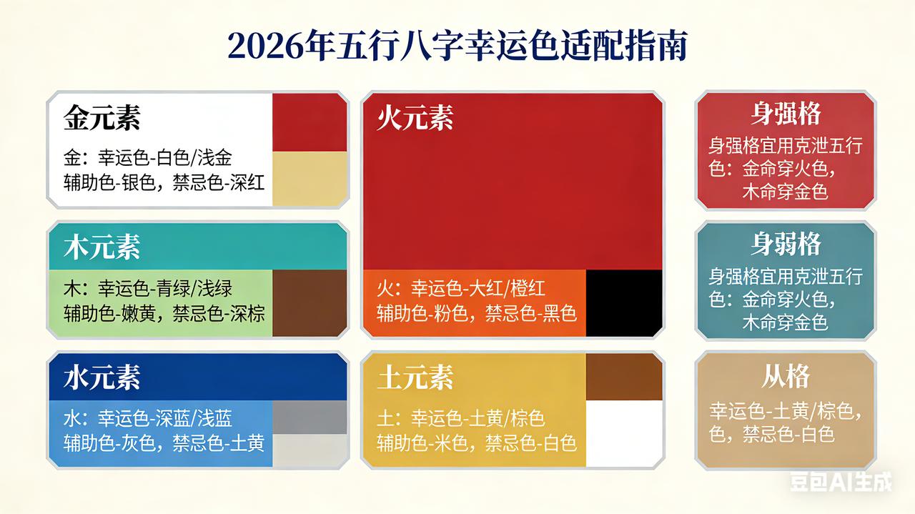2026年幸运色指南