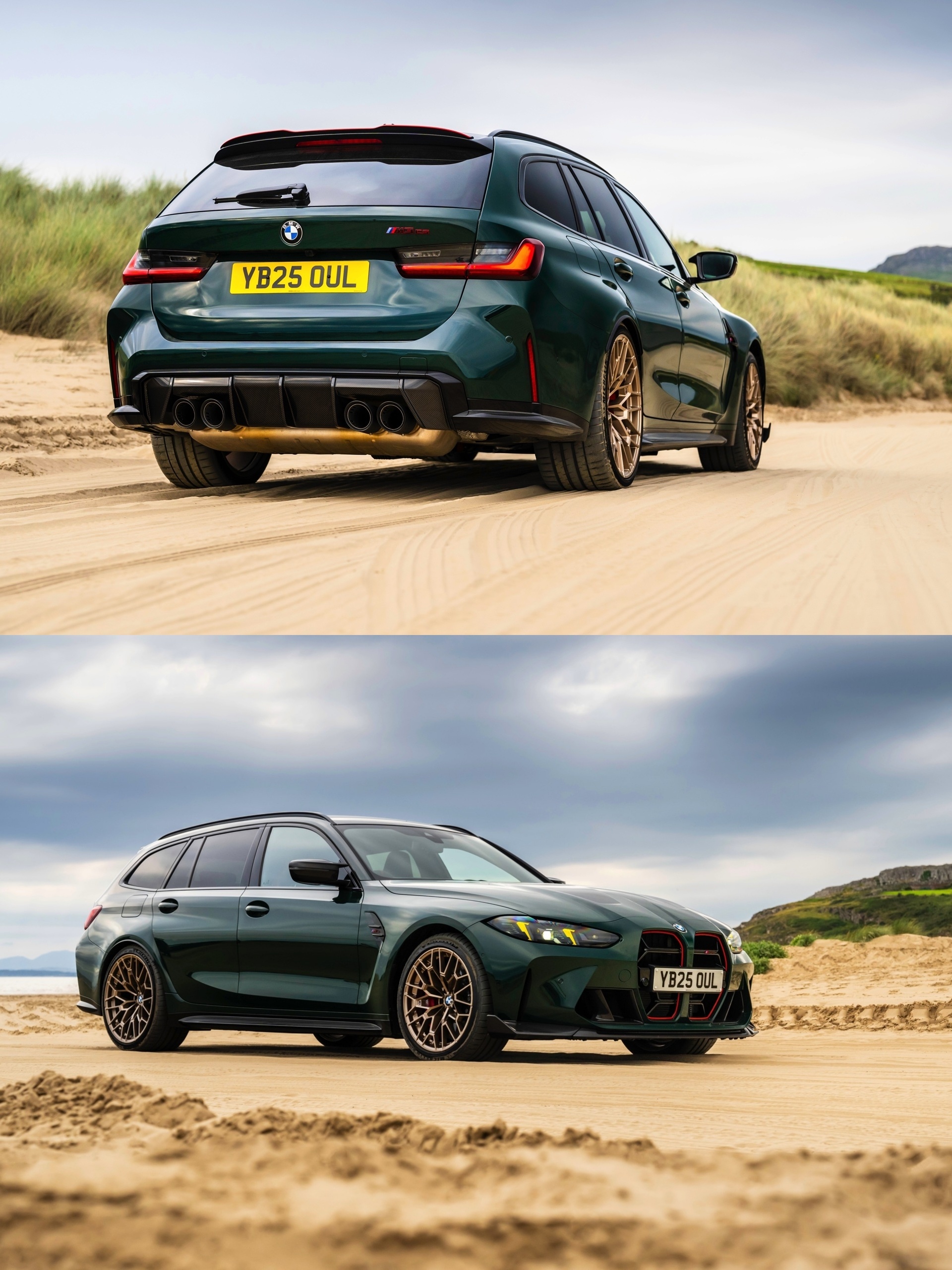终极瓦罐，绿色宝马！这，BMW M3 CS TouringBritish Rac