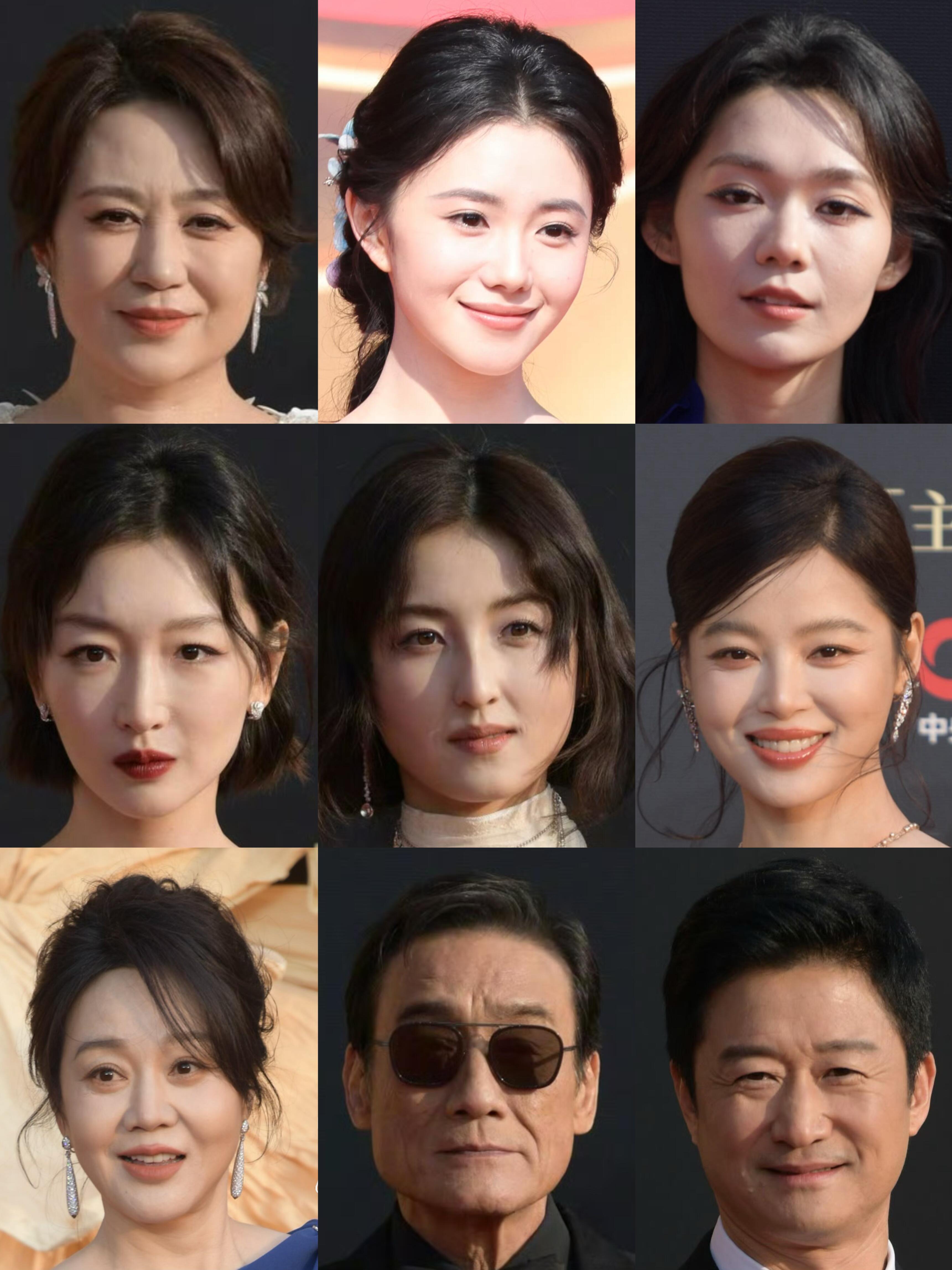 CMG中国电影盛典红毯怼脸生图吴京、黄晓明、章子怡、周冬雨、刘昊然、沈腾、马丽、