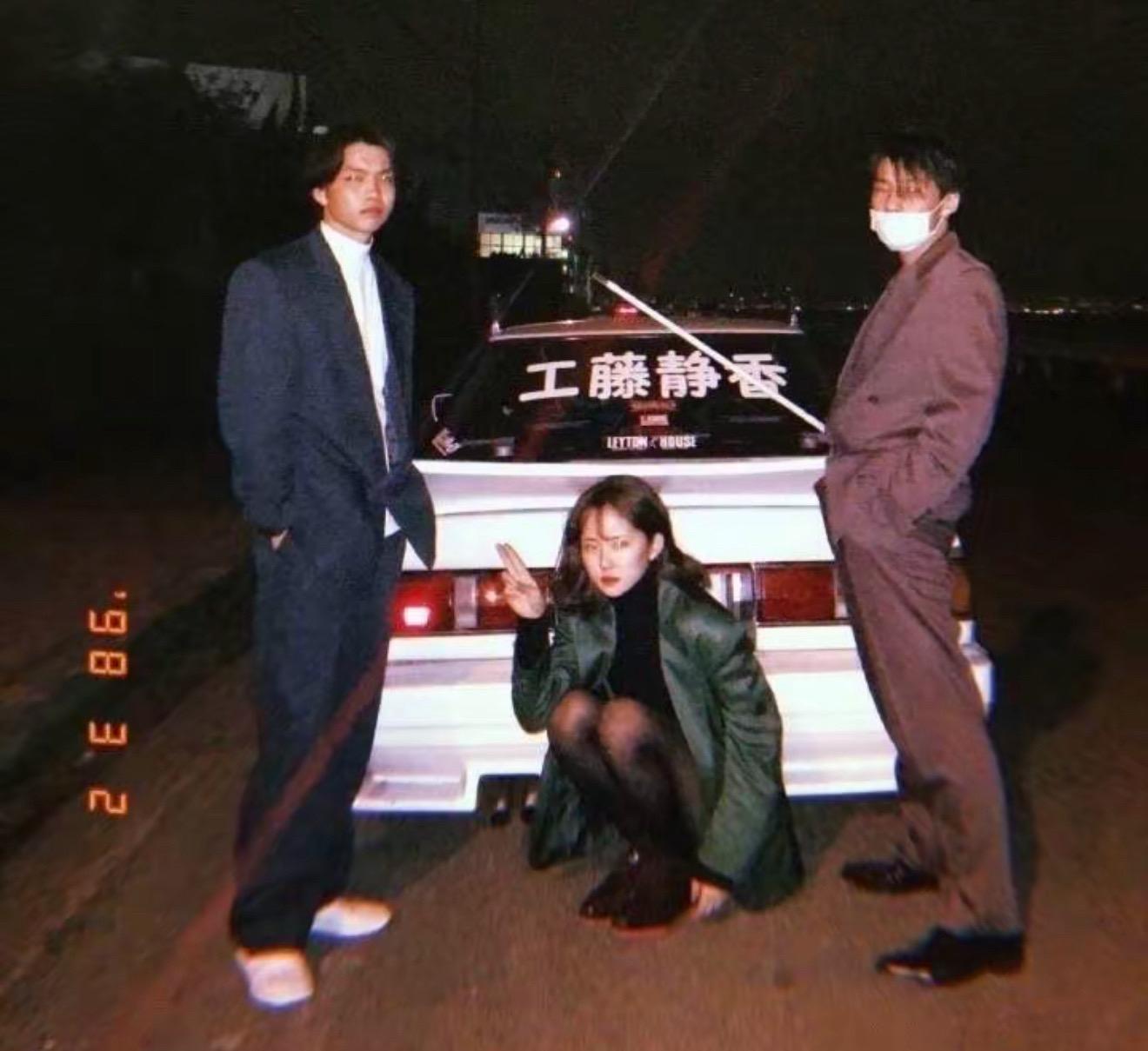 做一批原版字体“工藤静香”后玻璃贴纸。有想上车的车友喊我，尺寸我已经按...