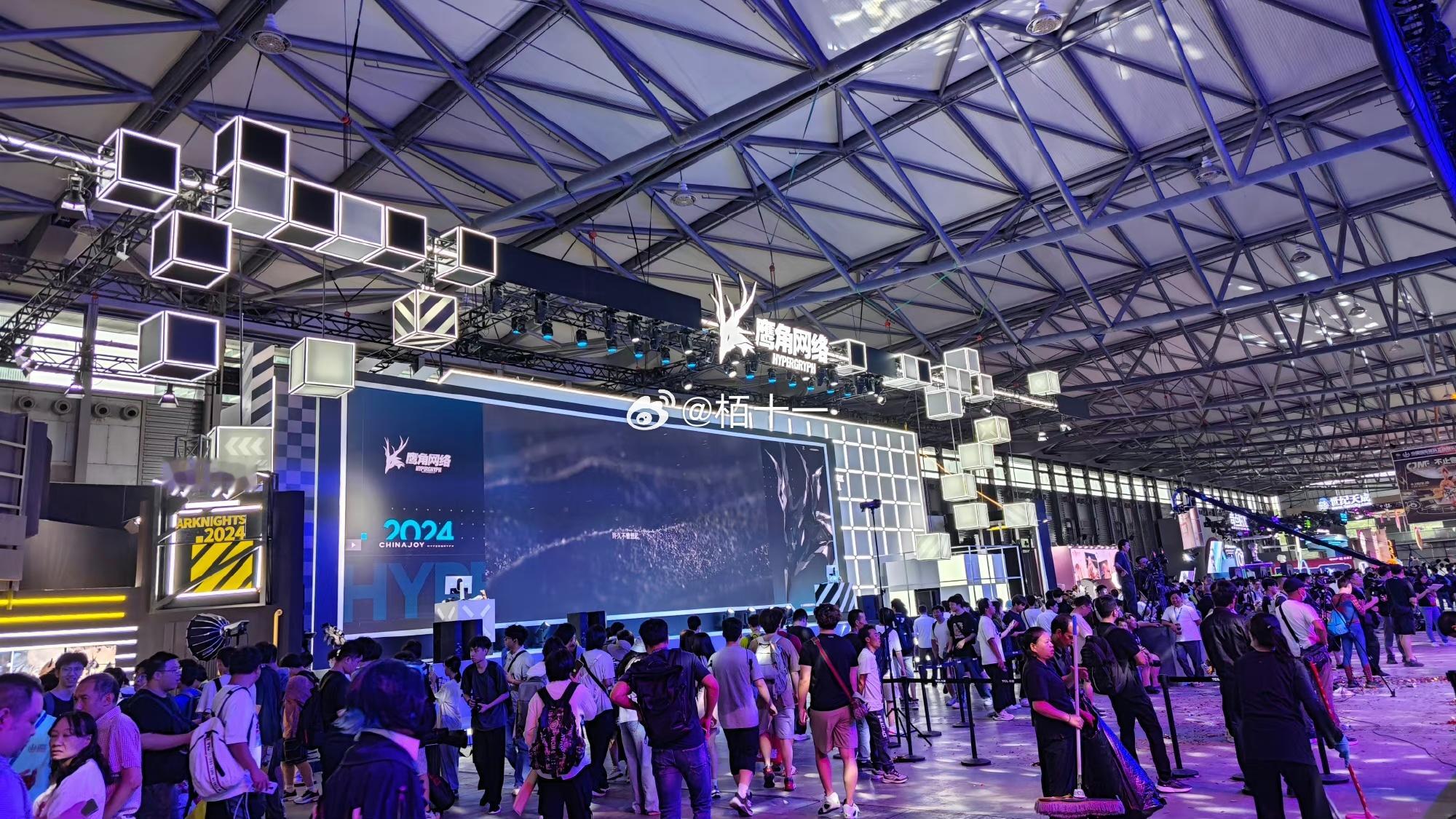 现场人还是蛮多的～[doge]#剑网3无界ChinaJoy##ChinaJoy#