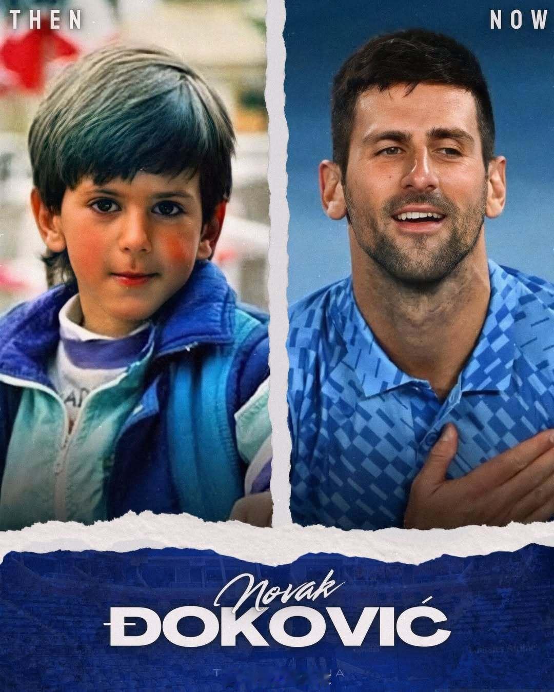 看看这18位球员的小时候与现在，变化大吗？网球talking大会