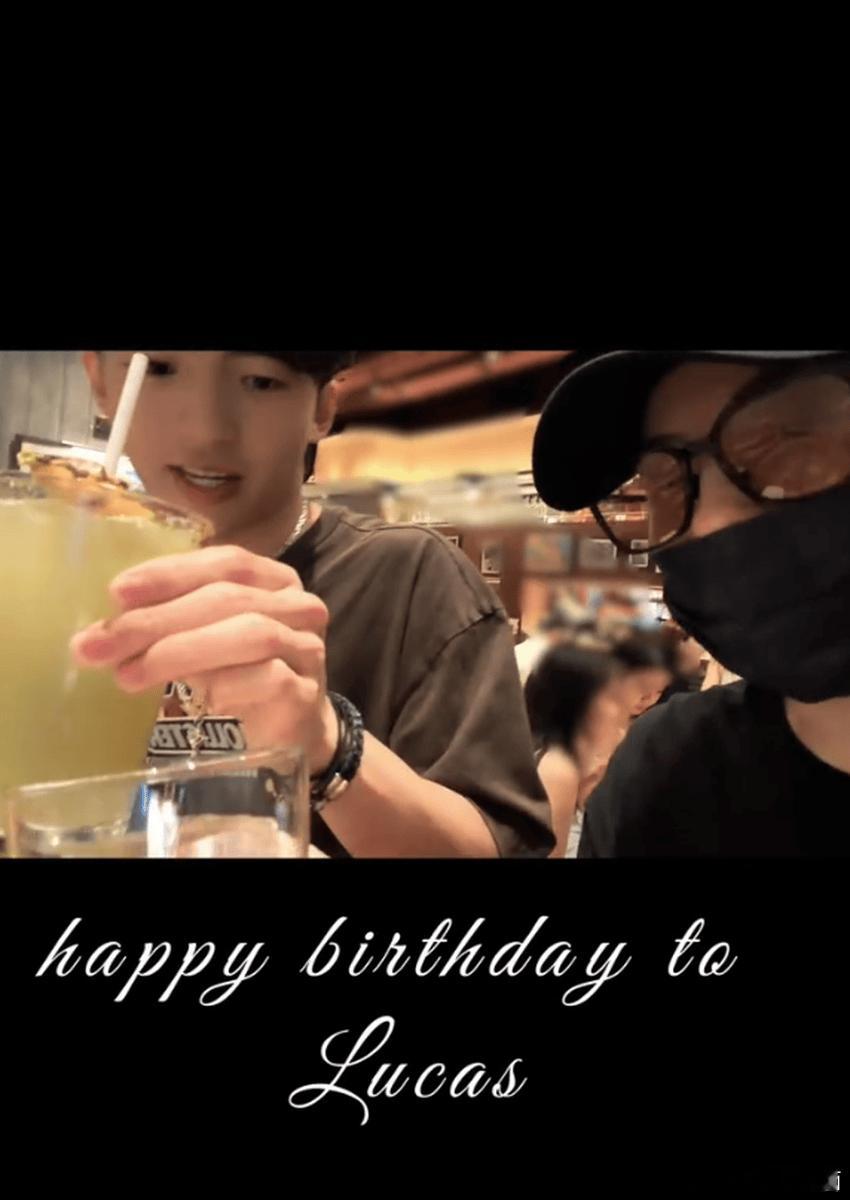 张柏芝为大儿子庆祝19岁生日 Lucas长相帅气遗传爸妈高颜值 