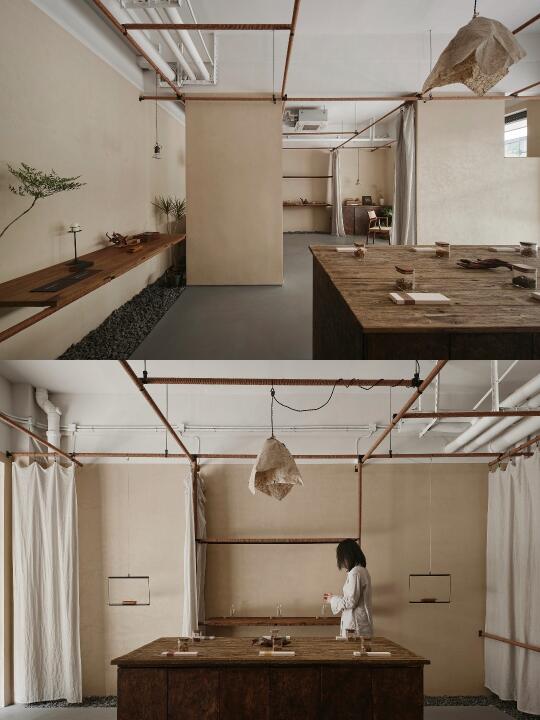 线香的气息🪔被做成了可以走进去的空间