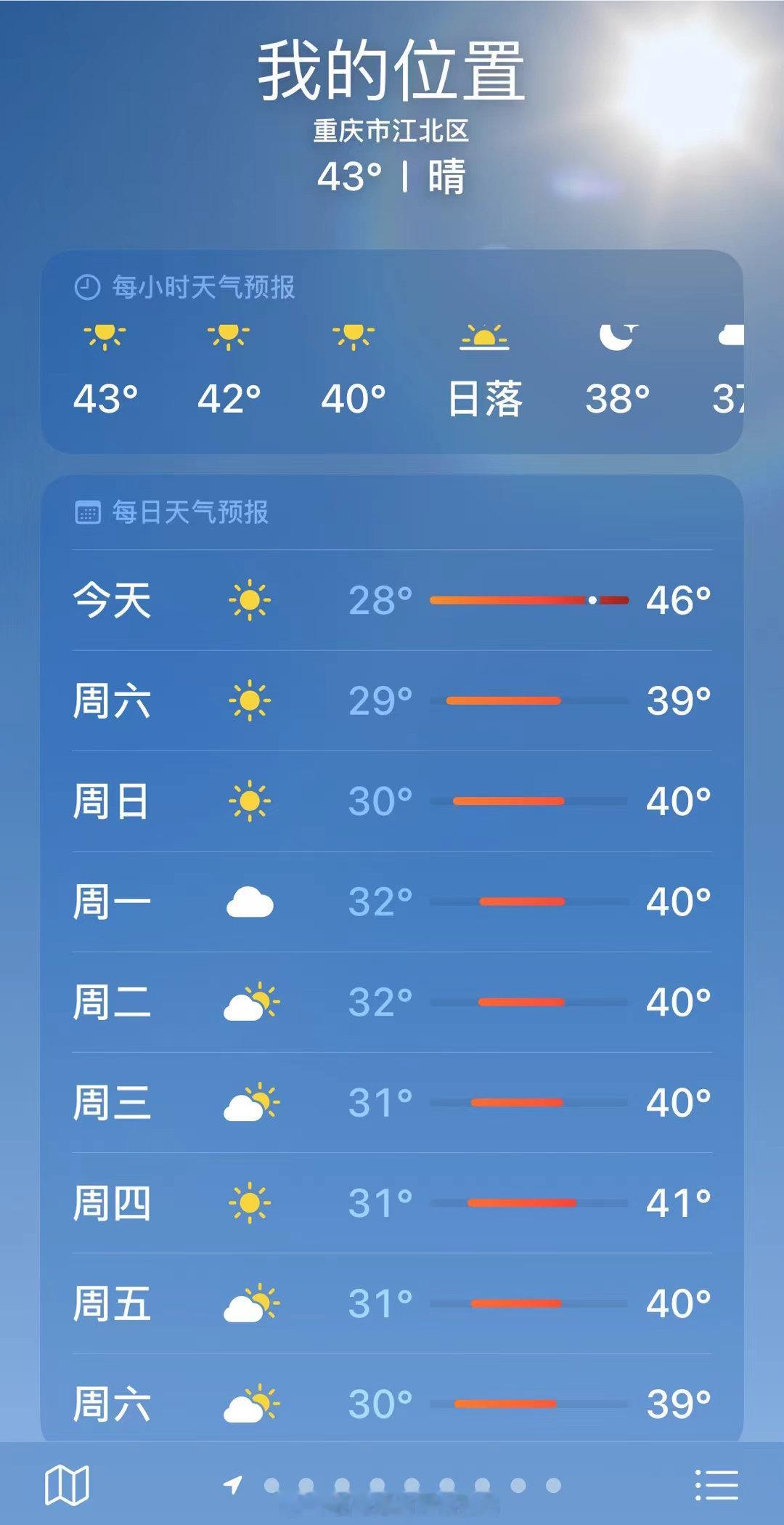 求超越[666] 这已经是17点的温度了[666] ​​​