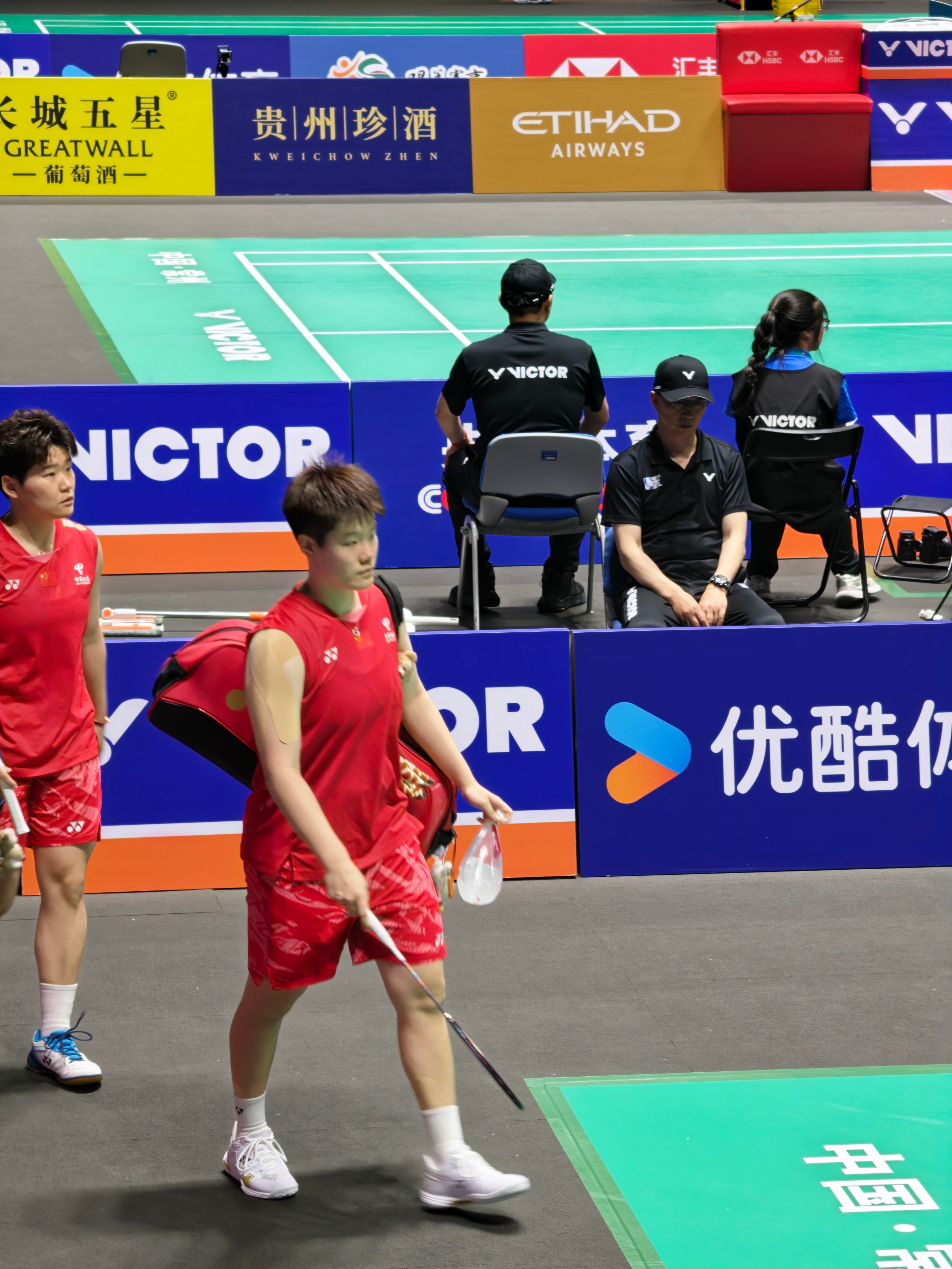 马上开始：刘圣书/谭宁🇨🇳 vs 🇦🇺康荣雅/于亚杰刘圣书谭宁vs康荣雅