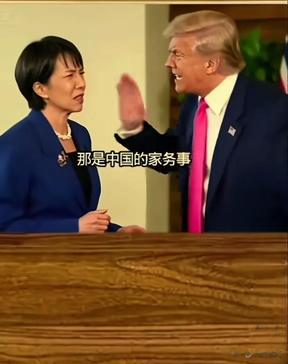 特朗普教训日本首相高市早苗，大哥不敢惹的国家，她还不知道错！

特朗普对日本首相