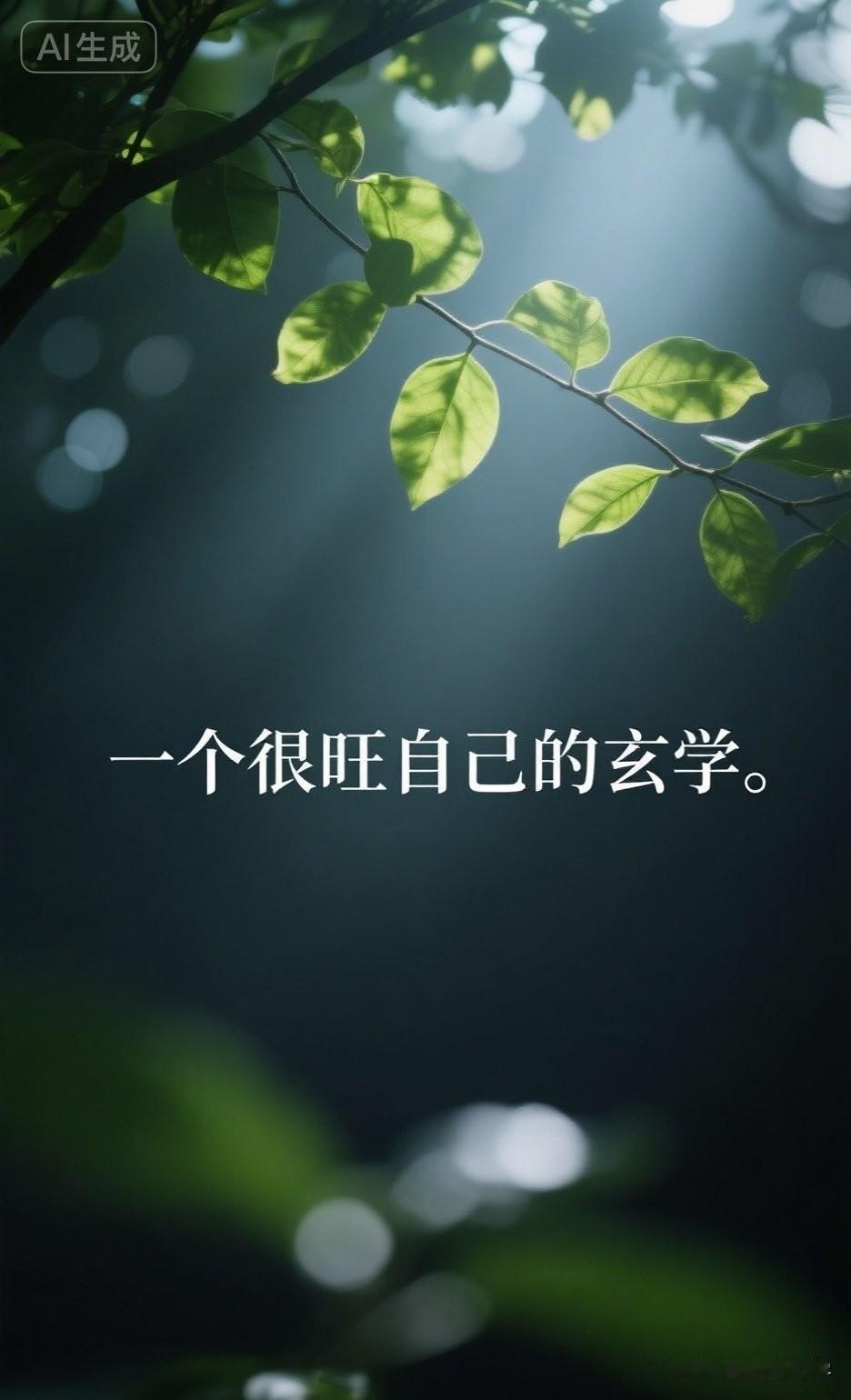 一个很旺自己的玄学。

那就是少言、不介入、养好磁场。

网上有个很玄乎的说法：