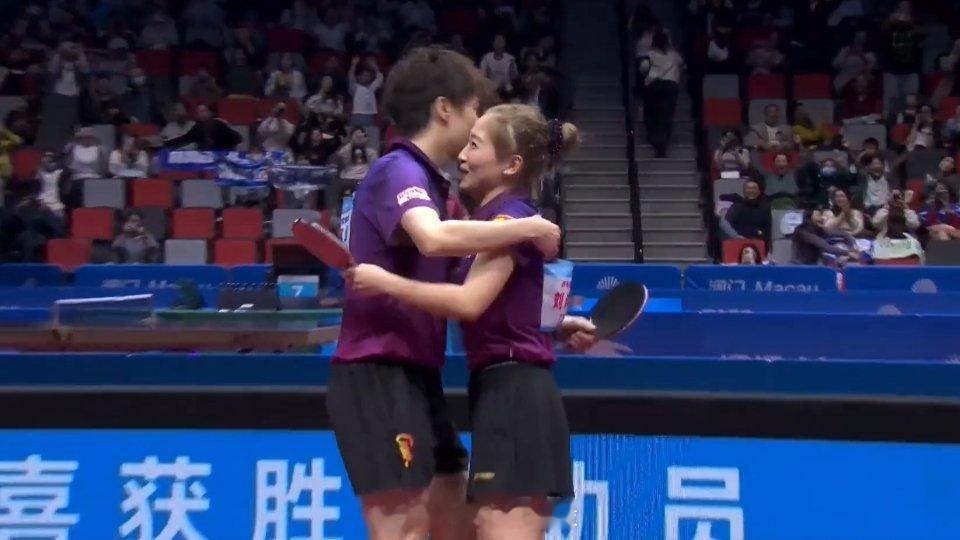不愧是你们，小枣、冷勾云，连扳四局大逆转。恭喜刘诗雯、林高远再次圆梦，特别是小枣