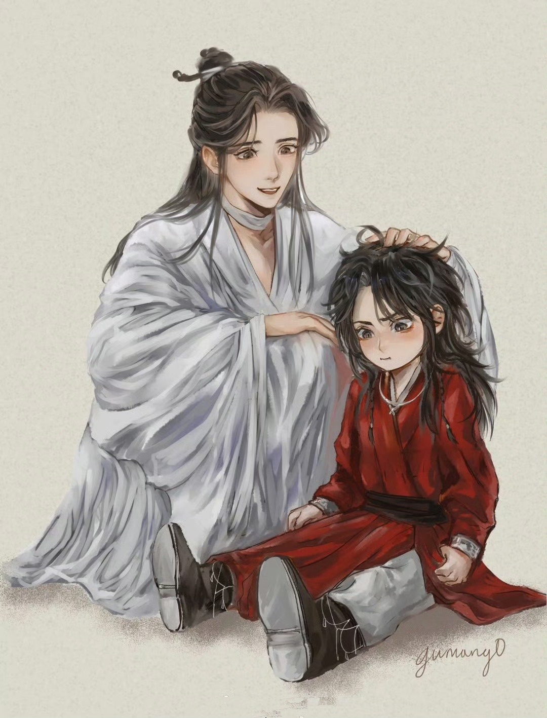 #天官赐福##花怜#小花花生自己的气，他要为了哥哥更强大🥺cr：gumang0