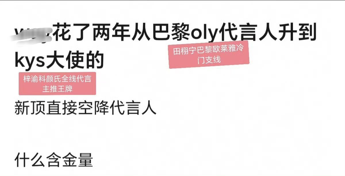 田雷和郑朋新宣商务代言含金量如下 抱走田田不约 我们栩宁只是一个冷门支线不跟新顶