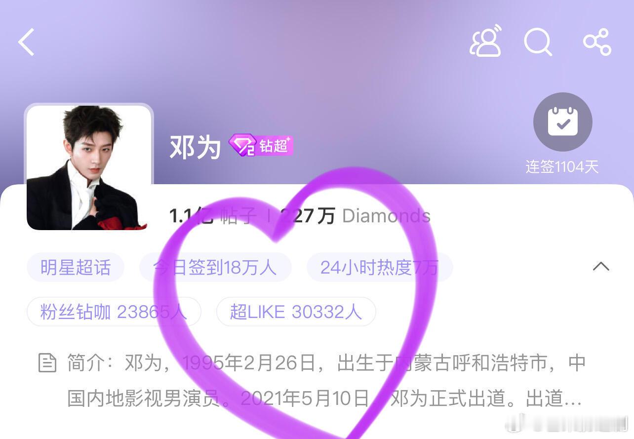 邓为超LIKE重回3W！ 