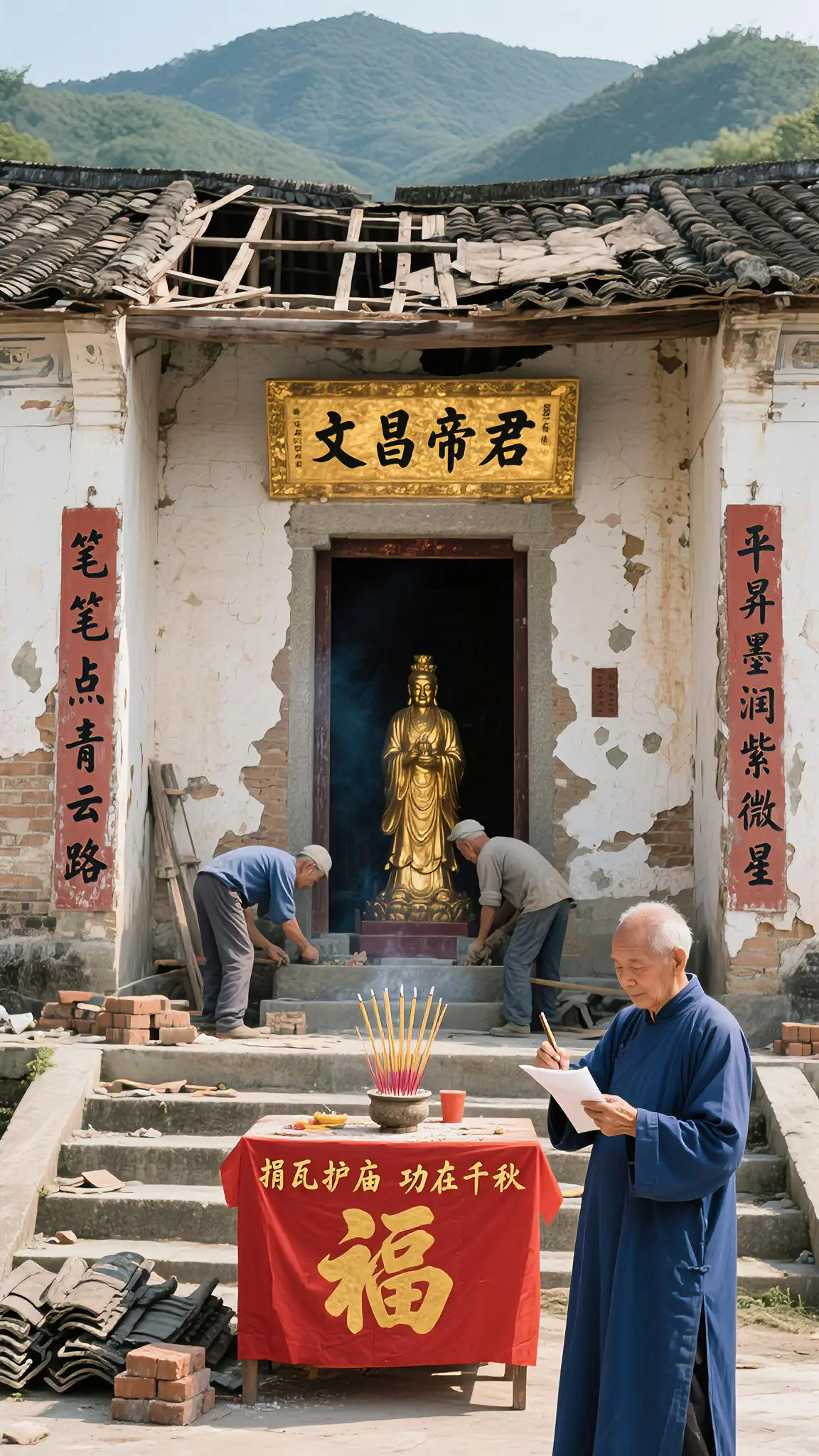 文昌帝君，被视为能够赐人智慧，助科益考的神，因此深受读书人尊崇。“文昌...