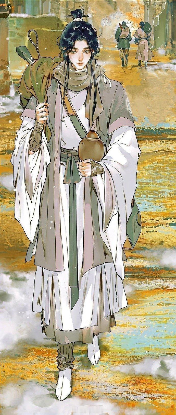 天官赐福动画 一身破烂衣服也挡不住我怜的贵气！天官赐福漫画动漫仲夏狂欢季