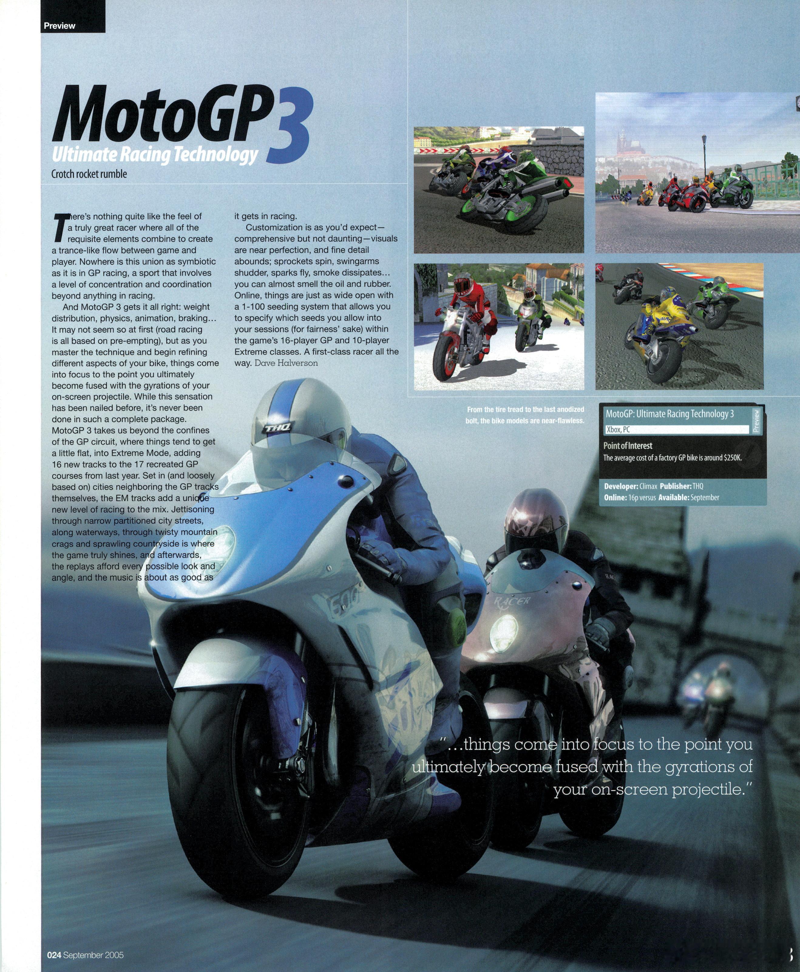 Climax版MotoGP 3 