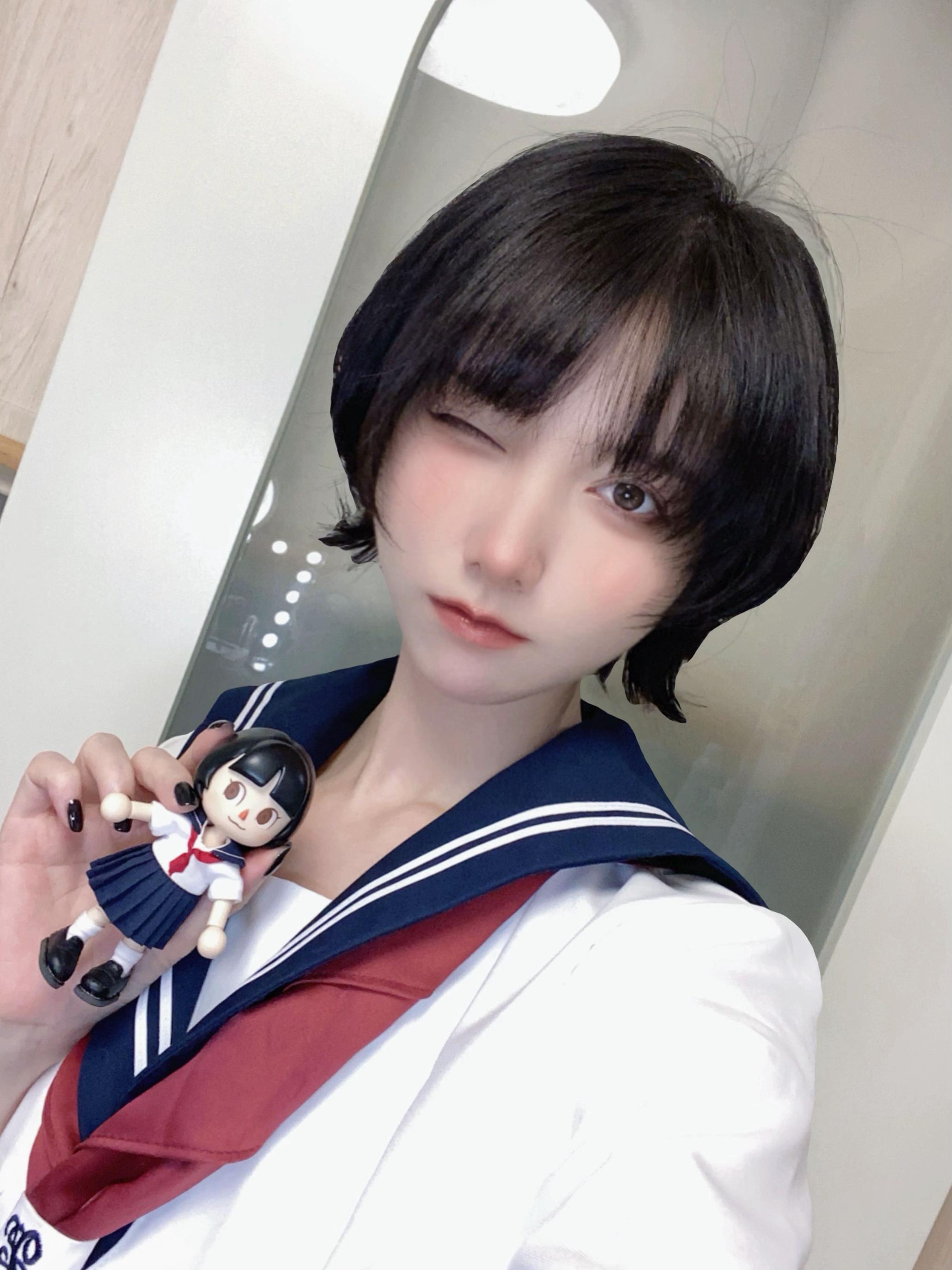 ✨剪短头发啦～和动森宝宝一个发型！ 🎈੭ᐕ)੭*⁾⁾