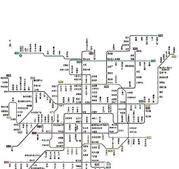 西安跨年夜的地铁数据，看得人一愣。
2号线，黑压压塞进去126万人，1号线、8号