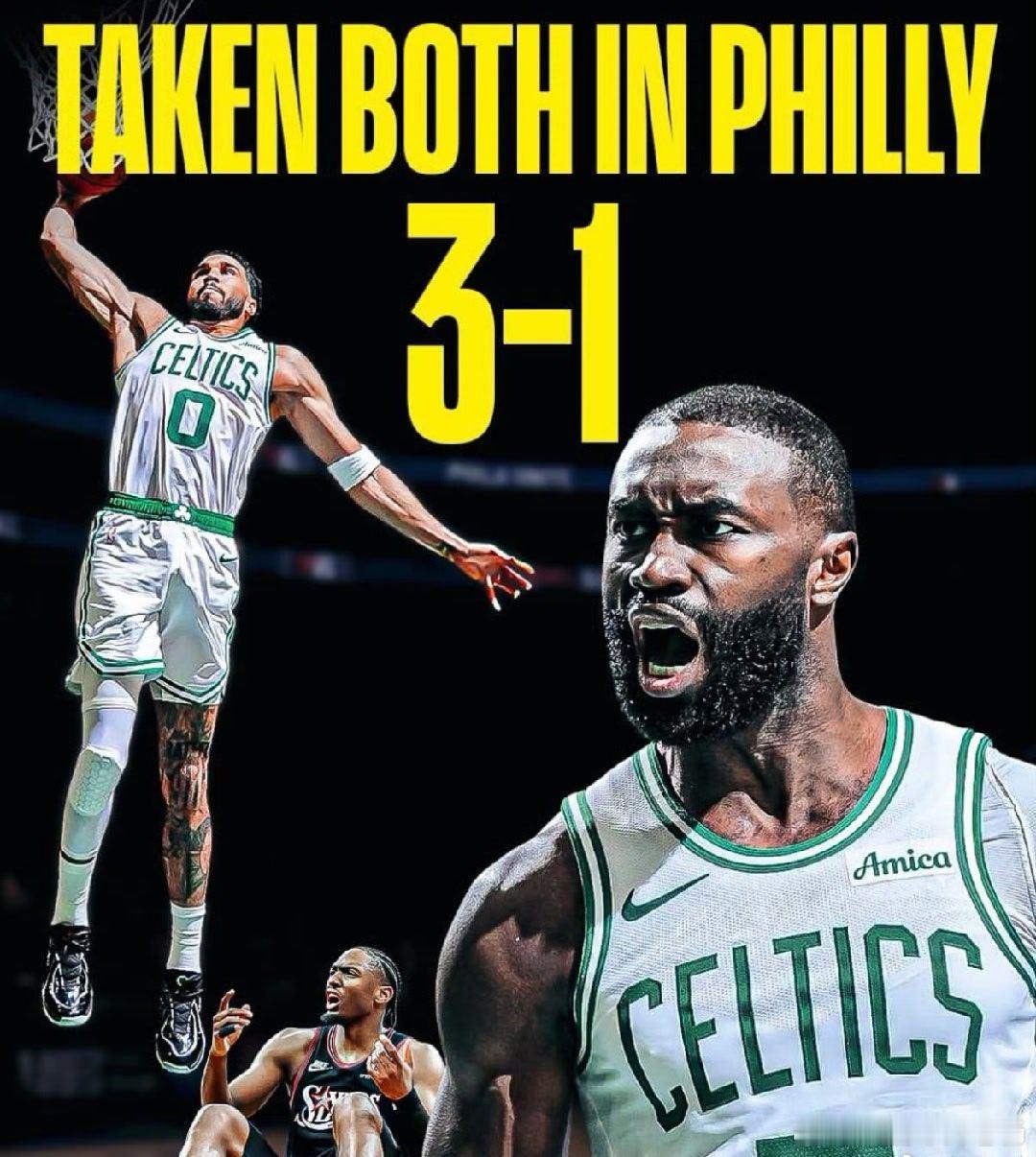 凯尔特人狂轰24记三分创纪录！3-1拿下赛点，费城彻底被打崩NBA季后赛首轮G4