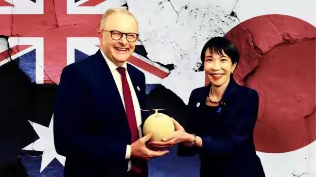 澳总理和日本首相还会再见面，高市首问：“甜瓜好吃吗？”

“甜瓜好吃吗”这个开场