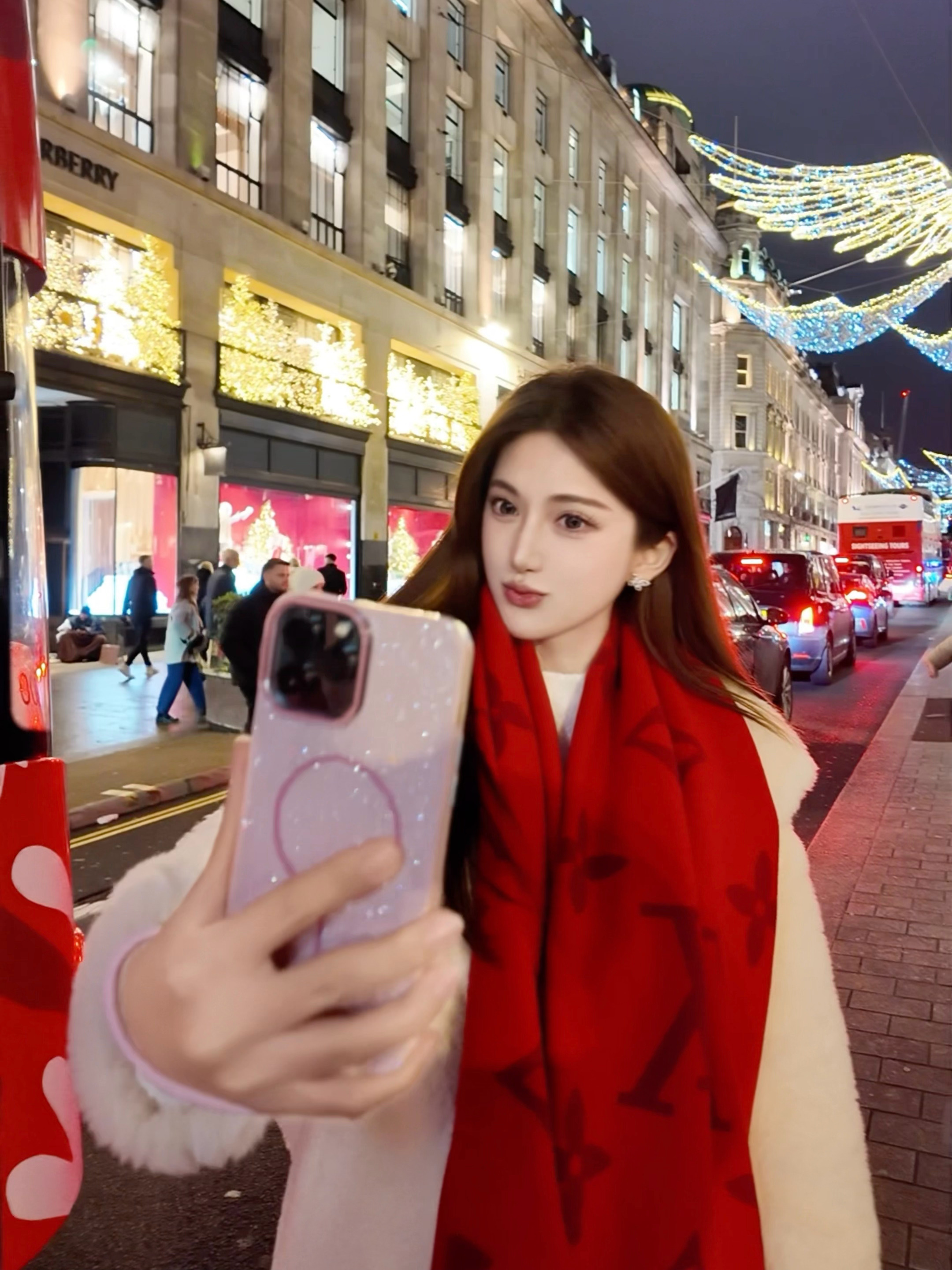 摄政街的天使灯🧚♀️圣诞季 英国·Regent Street