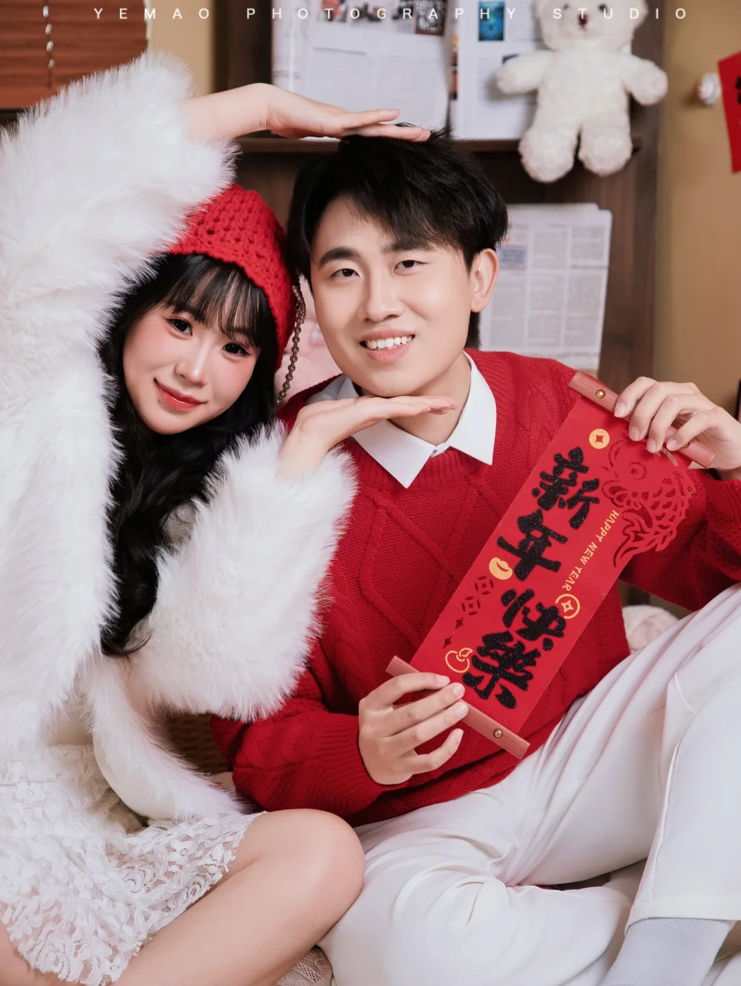 2026年情侣新年照🧧武汉新年写真