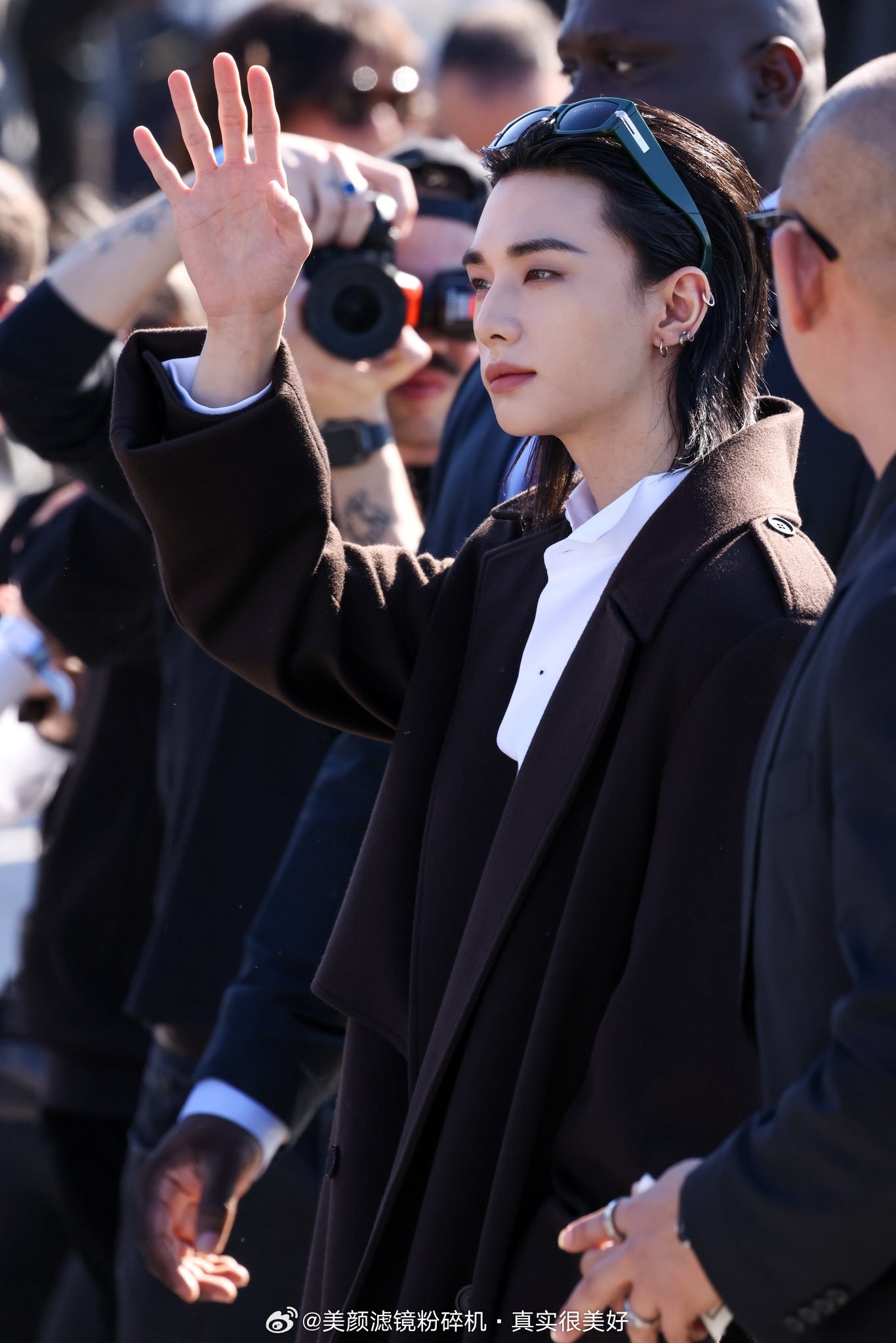 黄铉辰巴黎时装周dior大秀新闻生图DIOR大秀