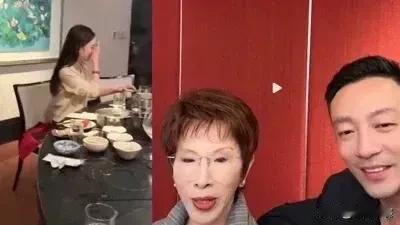 洪秀柱称呼汪小菲的新女友“儿媳妇”！
    元宵节前夕，汪小菲与洪秀柱同框了，