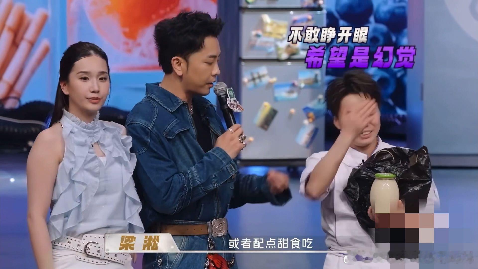 何美延梁淞再见爱人后再合体上综艺何美延梁淞这次不吵了 何美延梁淞这次合体出现在《