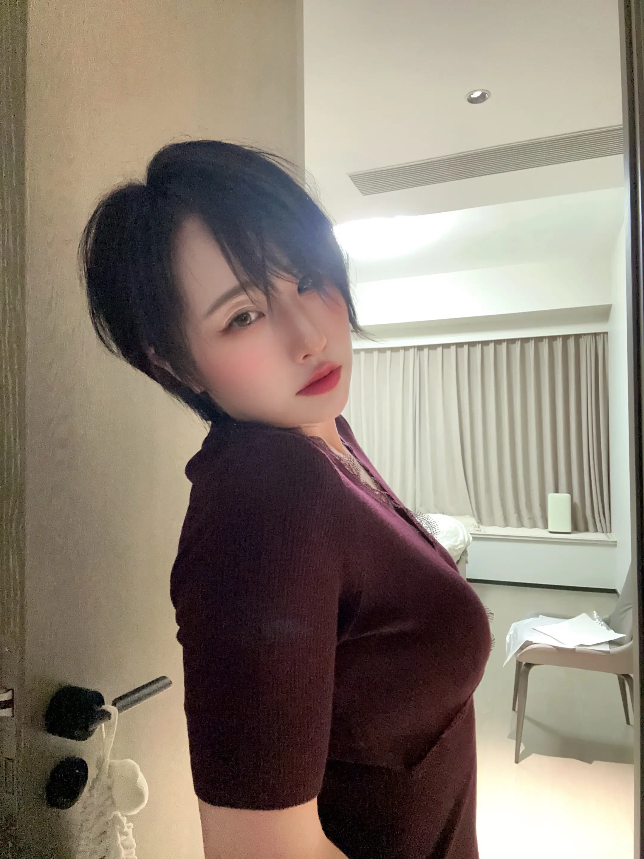 短发