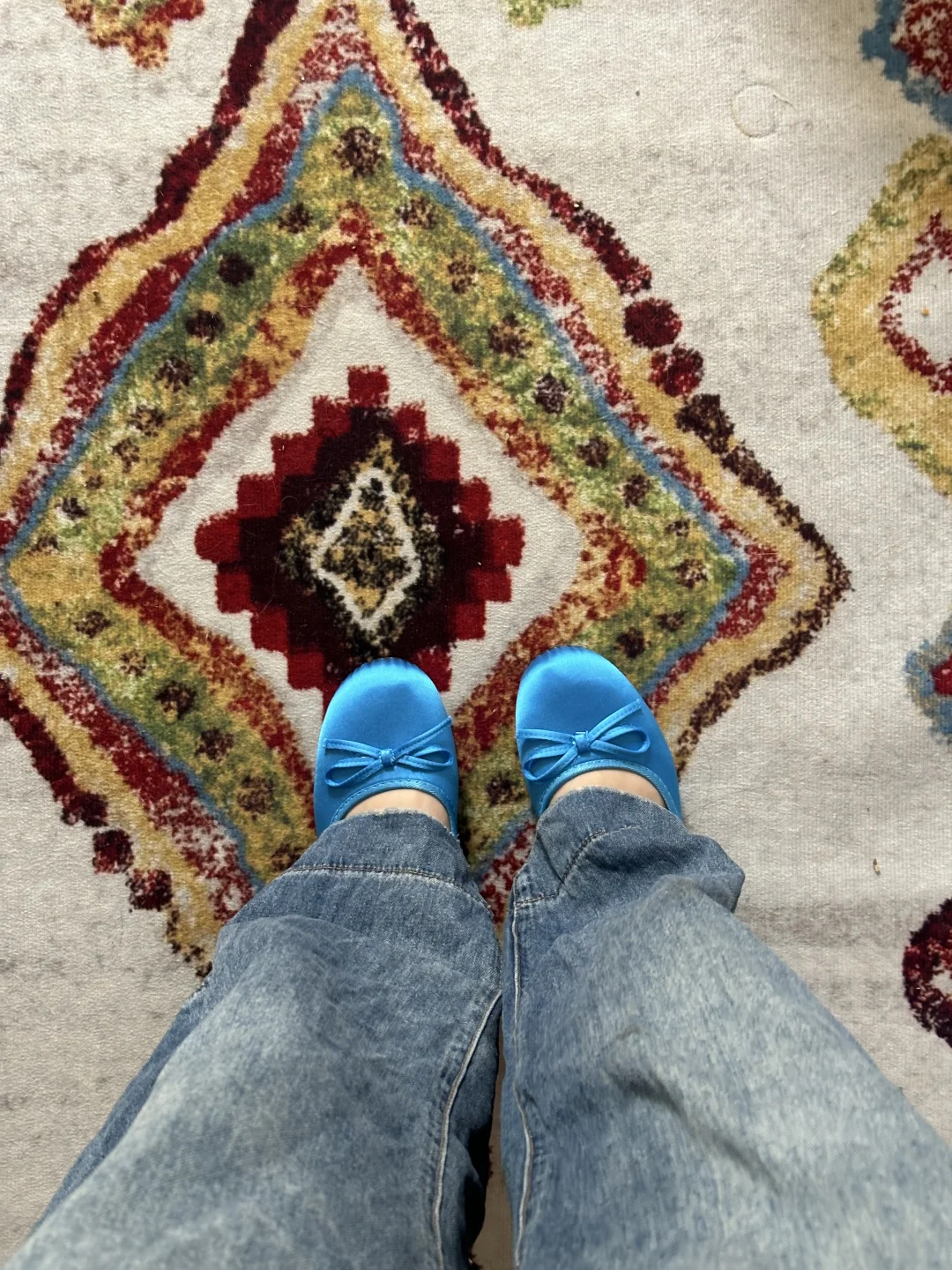 35💰的漂亮蓝色芭蕾舞鞋太好看了！