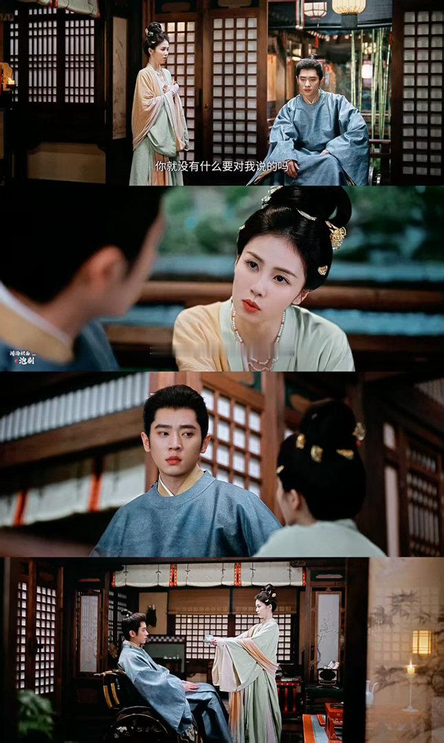 丞磊亲密戏耳朵红透了莫离 别人演亲密戏靠眼神拉丝，丞磊靠耳朵红透半边天来证明投入