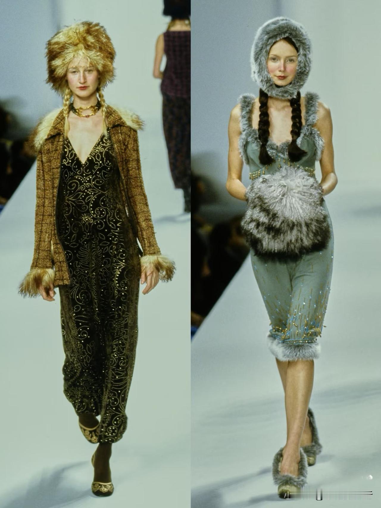 童话美学封神｜Anna Sui 1998秋冬系列
 
90年代复古风席卷时尚圈，