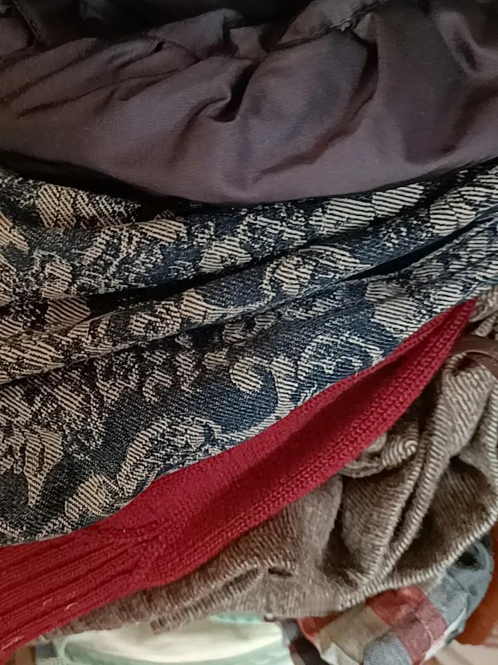 前两天收拾了两包不想要的旧衣服，拿到收的地方去卖，他们收衣服的大多数是收夏天的薄