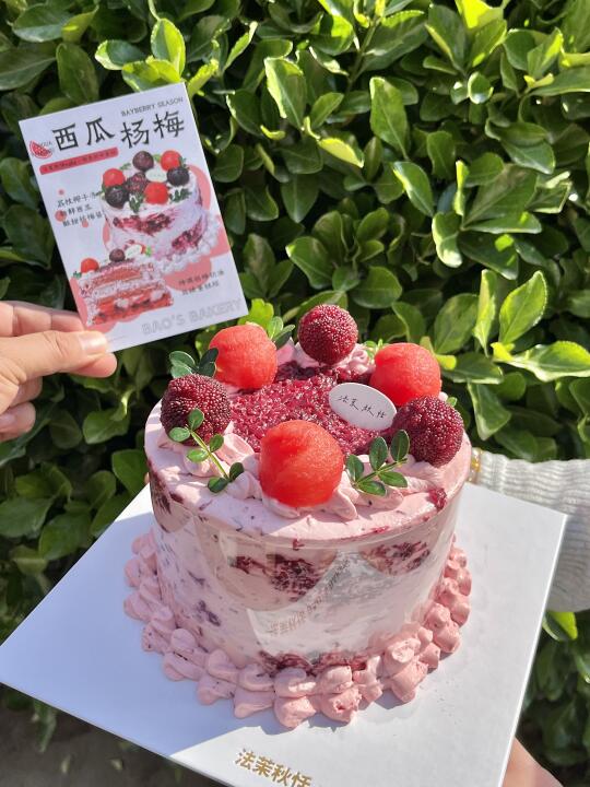 大连！春季限定杨梅蛋糕又双叒回来了‼️
