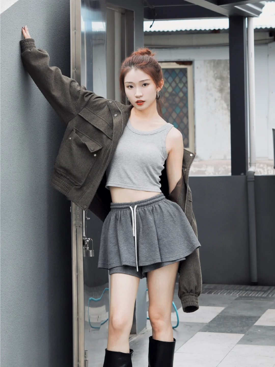 装美女好累