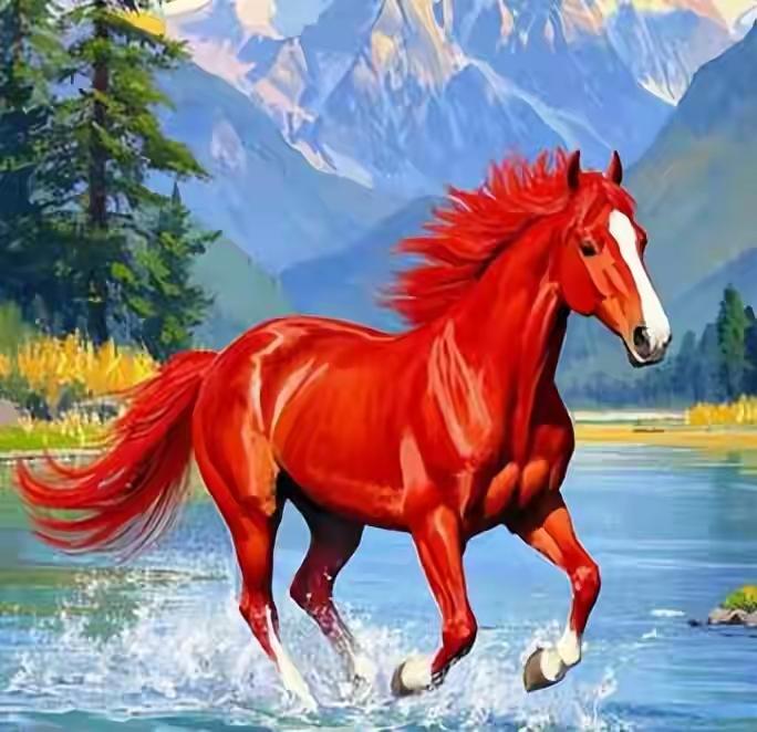 集卡领红包千里骏马迎春，万家英才接福