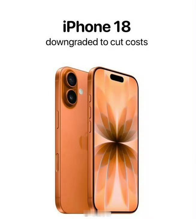 曝iPhone18配12GB内存换CEO了，改变下风格吧，标准版为该上12GB了