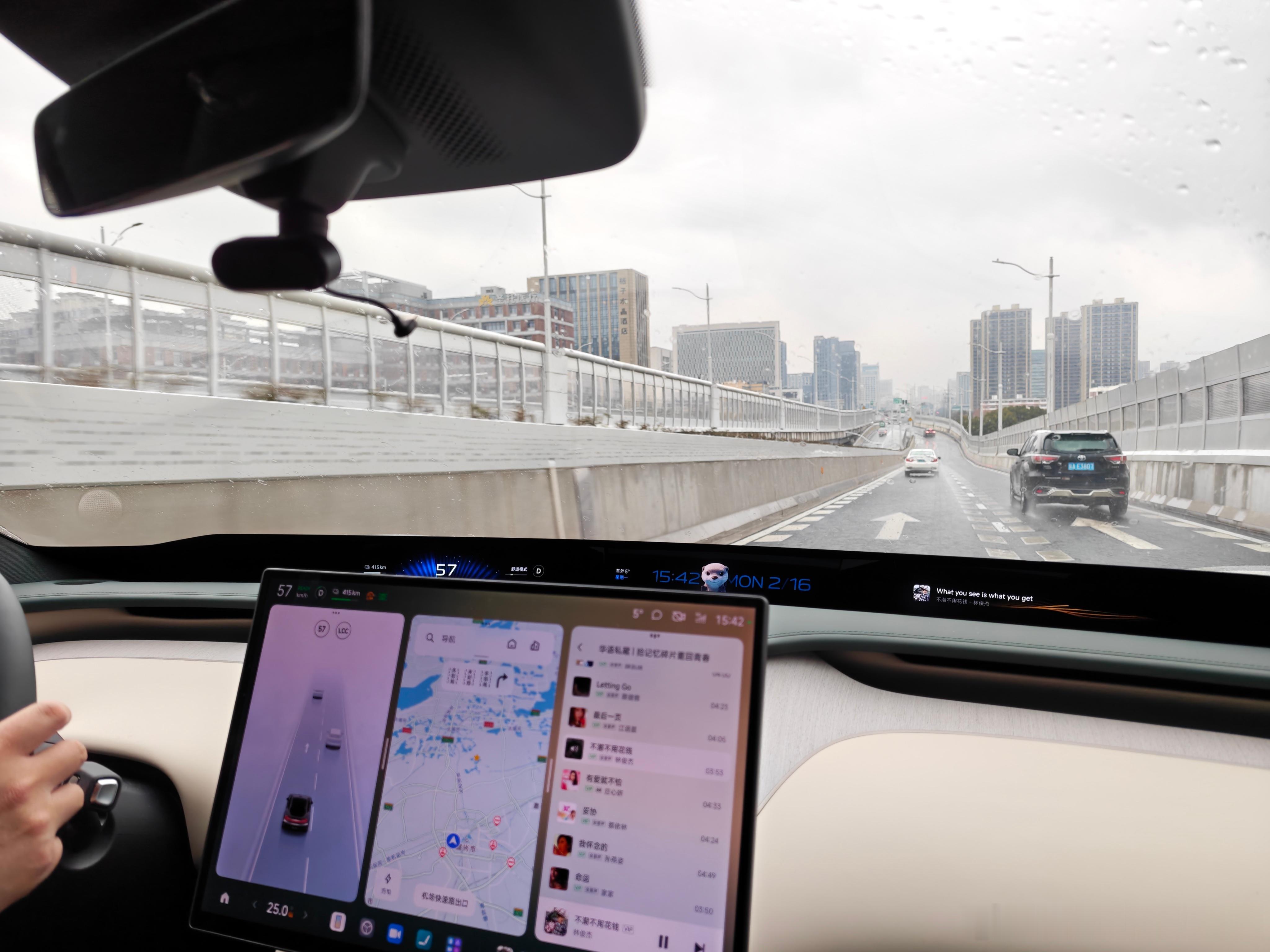 过年带同学试驾 嘉兴