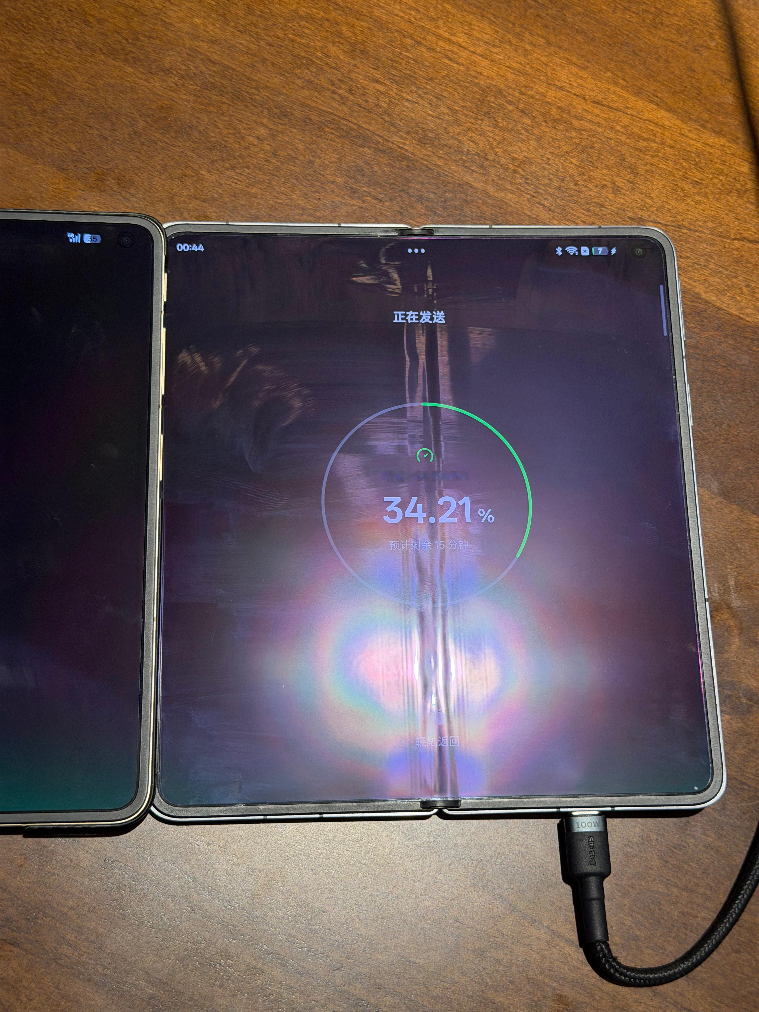 最终还是从 OPPO N5 换成 N6从只有铰链是钛合金，升级到边框都是钛合金，