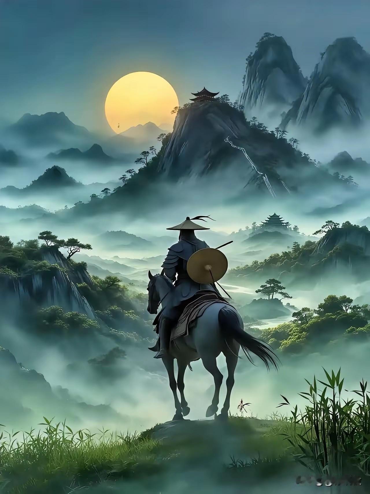 长风踏岳越万重
壮志凌云穿千嶂