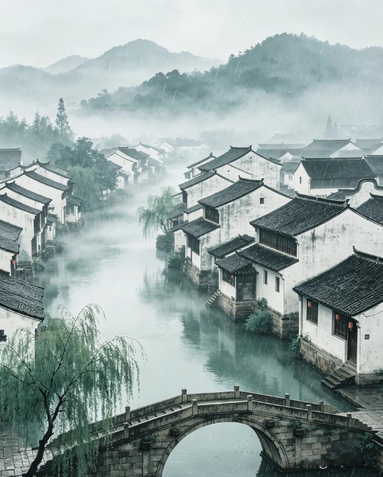 求下联？
下联：云霞塞北烈马歌。中华楹联之美  上联“烟雨江南水墨画”，将江南水