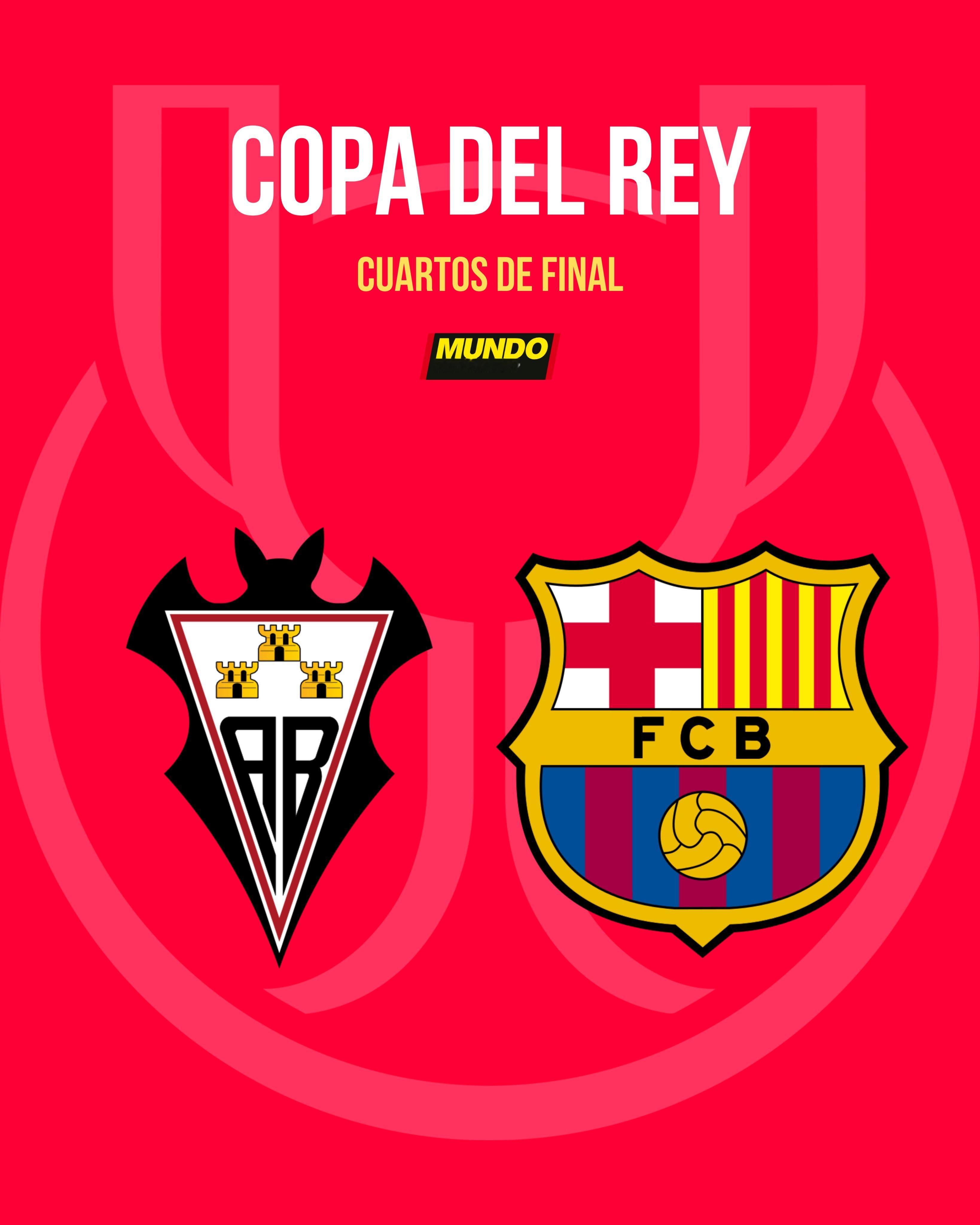 国王杯1/4决赛：阿尔巴塞特对阵巴萨🔥🔥🔥🔥🔥🔥🔥🔥🔥 国王杯