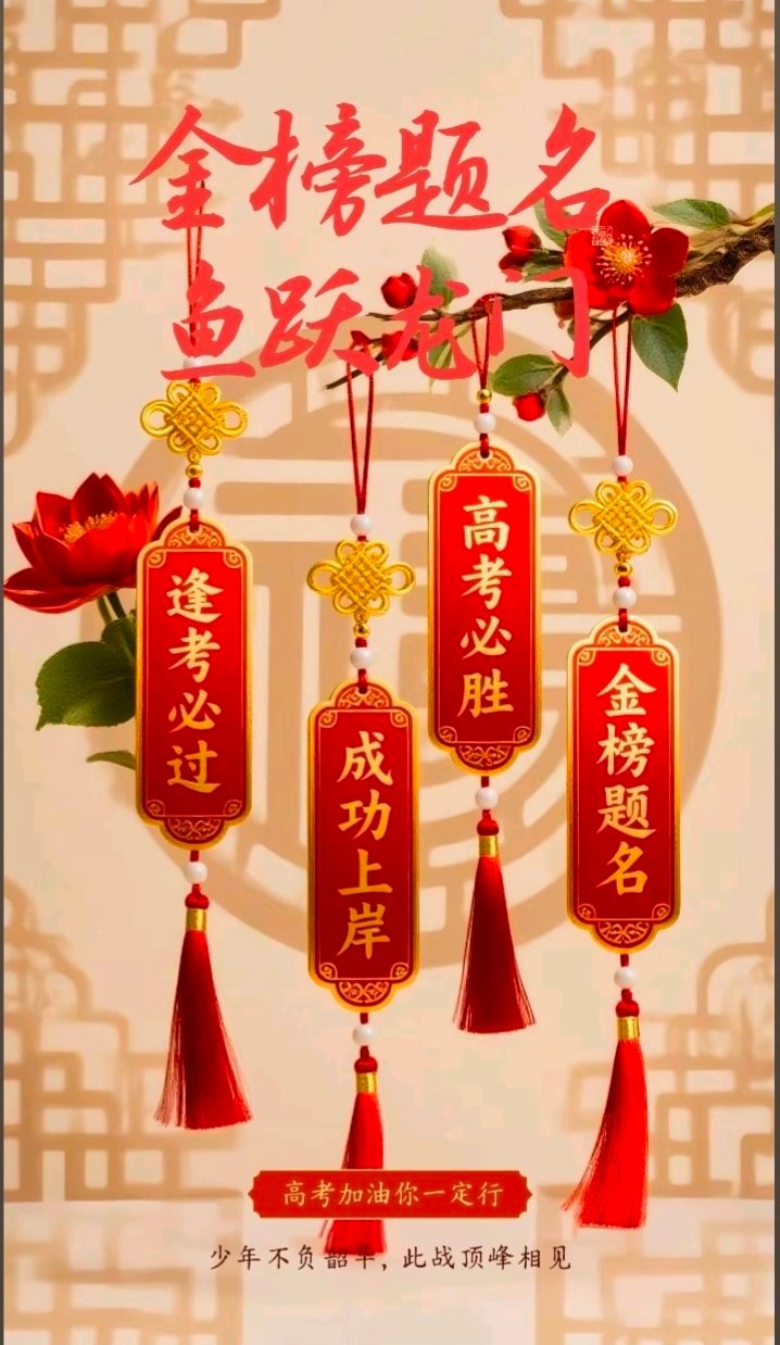 高考陪考第二天，愿我的宝贝超常发挥！考神附体！考的全会！蒙的全对！金榜题名！