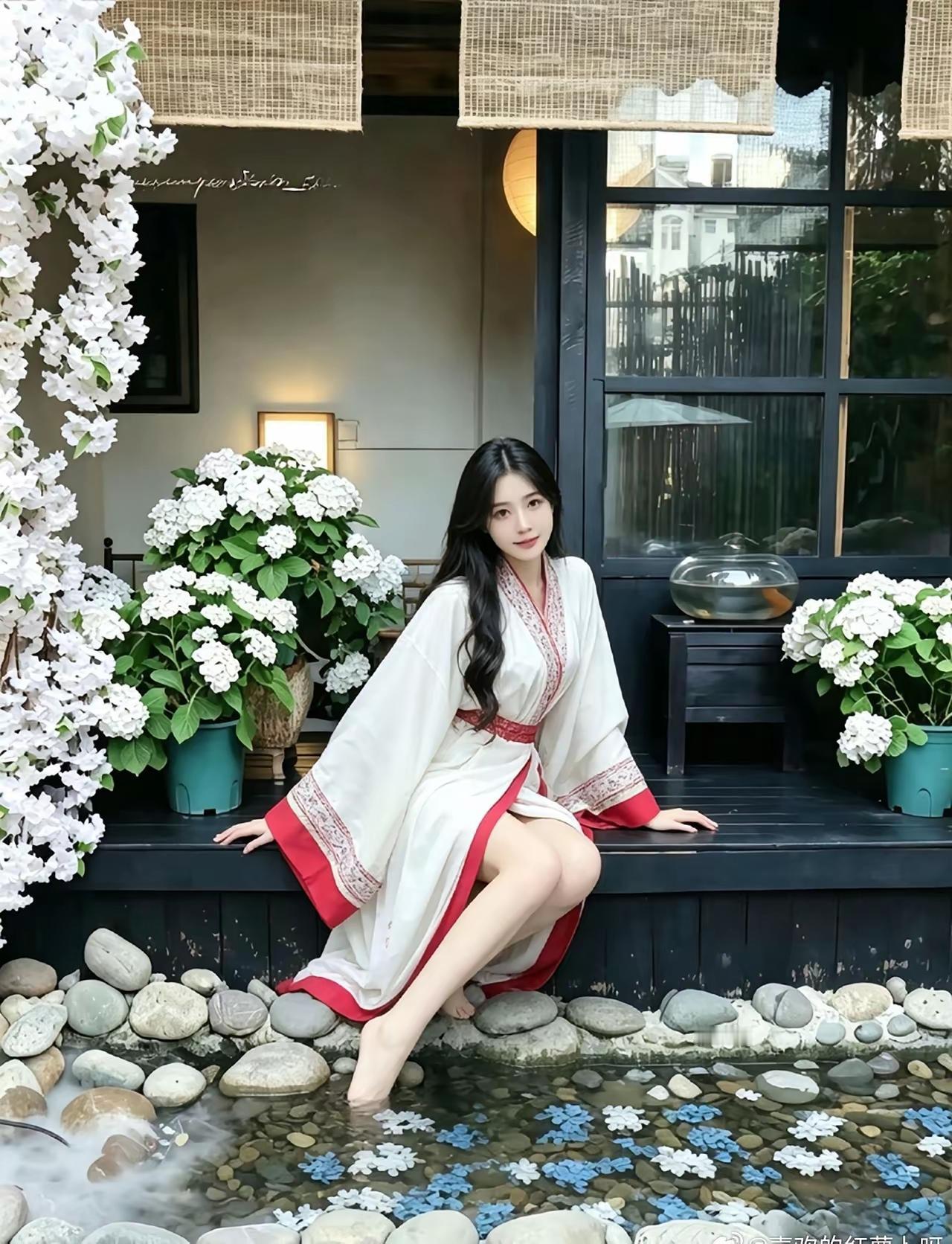 古代+现代，
古装+现代，
反差感的梦幻，带我们进入她的梦里，
古典的浪漫，也将