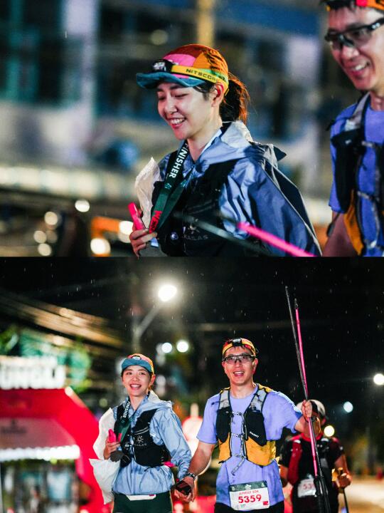 跟喜欢的人完成一场50km越野赛，很幸福。⛰️