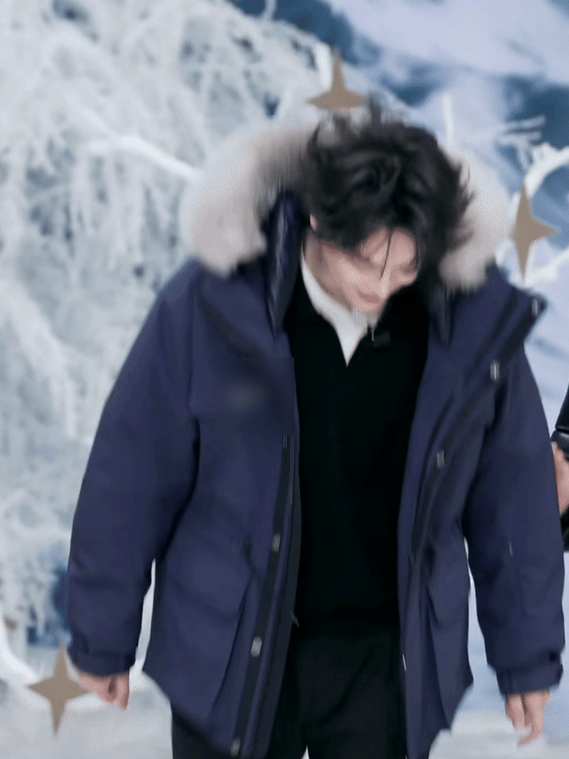 田栩宁妆造daddy开口baby看的出来田栩宁还是挺有滑雪天赋的，站在滑板上的几